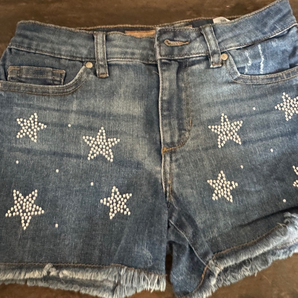Joes Jeans Girl's Size 16 “The Tristan” Studded Denim Shorts